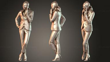 Figurines of people Ramona Keen 3d model