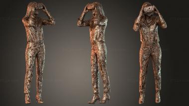 Figurines of people Ramona Native Duplicate 3d model