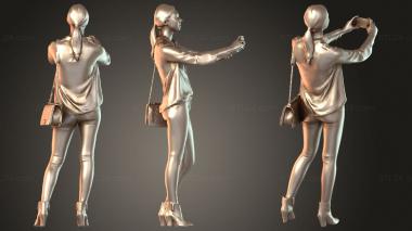 Figurines of people Ramona Native Duplicate 2 3d model