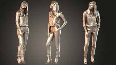 Figurines of people Ramona Woman 3d model