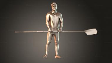 Figurines of people Rick Hardy 3d model