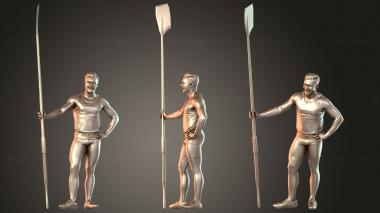 Figurines of people Robb Duplicate 3d model