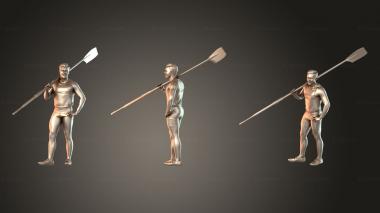Figurines of people Robb Inspired 3d model