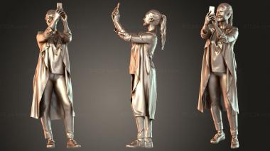 Figurines of people Rocío Assertive 3d model