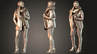 Figurines of people Rocío Lively 3d model