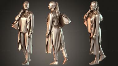 Figurines of people Rocío Radiant 3d model