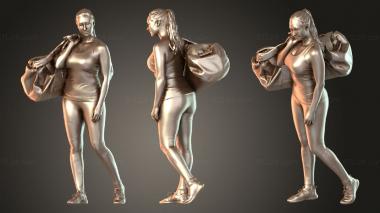 Figurines of people Rocío Vivid 3d model