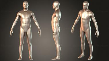 Figurines of people Ruby (Male) Explicit 3d model
