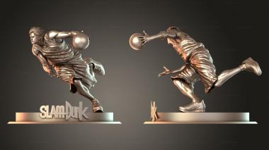 Figurines of people Rukawa Dunk – Basketball Player 3d model