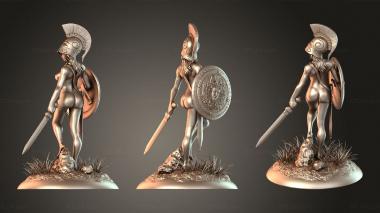 Figurines of people San (Female Nude) – Sania Grell 3d model