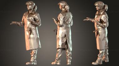 Figurines of people Sarah 3d model
