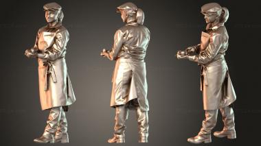 Figurines of people Sarah Kind 3d model