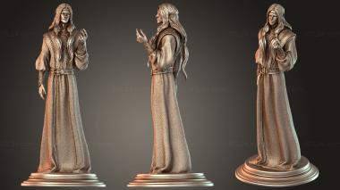 Figurines of people Sauron 3d model