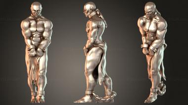 Figurines of people Schiavo 3d model
