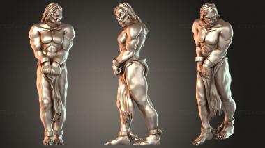 Figurines of people Schiavo Obedient 3d model