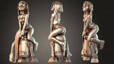 Figurines of people Scout Soldier 3d model