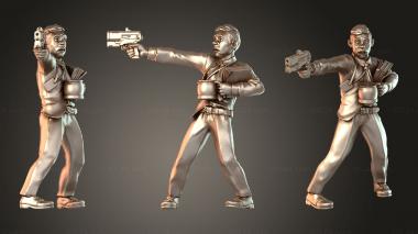 Figurines of people Sheldon the Intern 3d model