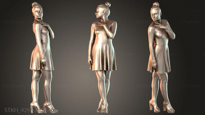 Figurines of people (Sheona Duplicate, STKH_4296) 3D models for cnc