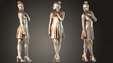 Figurines of people Sheona Duplicate 3d model