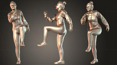 Figurines of people Sheona Quick 3d model