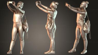 Figurines of people Sheona Valiant 3d model