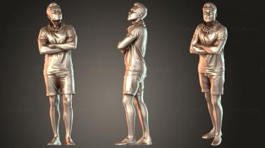 Figurines of people Simon Duplicate 3d model
