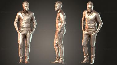 Figurines of people Simon Inspired 3d model
