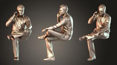 Figurines of people Simon Vivid 3d model