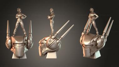 Figurines of people Skull Squadron – Fokker Complete 3d model