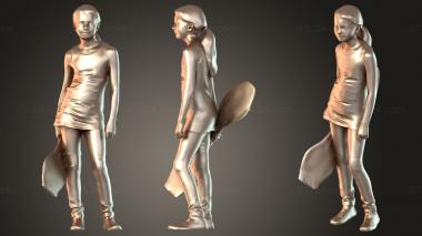 Figurines of people Sophie Fancy 3d model
