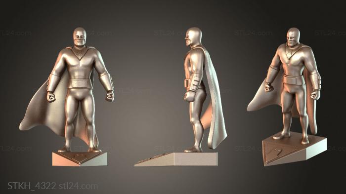 Figurines of people (Space Ghost, STKH_4322) 3D models for cnc