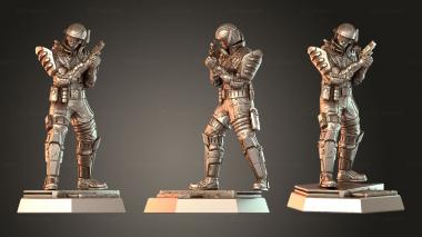 Figurines of people Speed Buster Male 3d model
