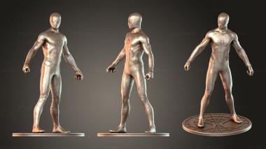 Figurines of people Spiderman 3d model