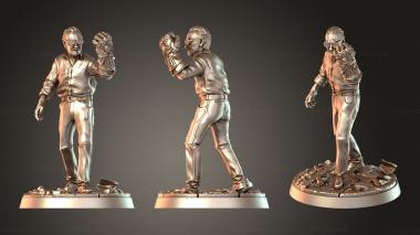 Figurines of people Stan Lee 3d model