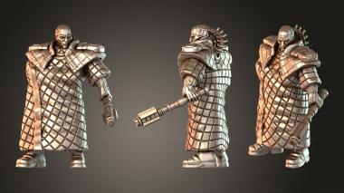 Figurines of people Star Heretics Magic Bolter Zealous 3d model