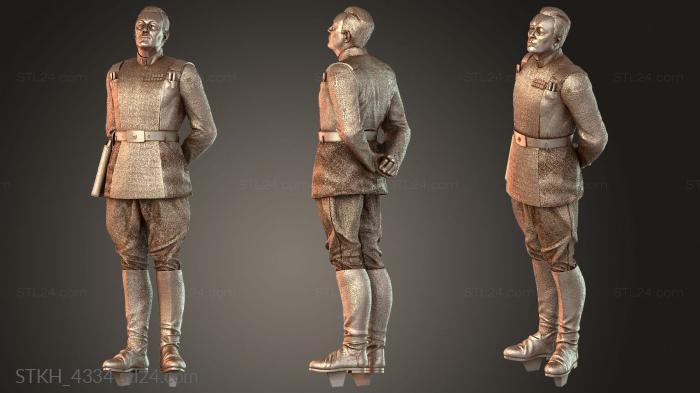 Figurines of people (Star Wars Thin One, STKH_4334) 3D models for cnc