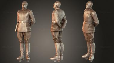 Figurines of people Star Wars Thin One 3d model