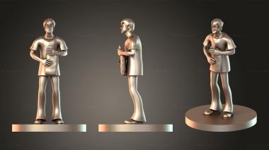 Figurines of people Stoner Commoner 3d model