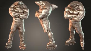Figurines of people Streex 3d model