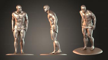 Figurines of people Stripper Snapshot 3d model