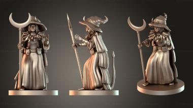 Figurines of people Strix 3d model