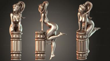 Figurines of people Succubus NSFW 3d model