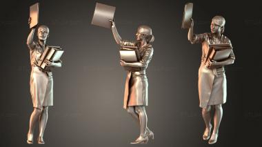 Figurines of people Svenja Adventurous 3d model
