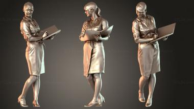 Figurines of people Svenja Fierce 3d model