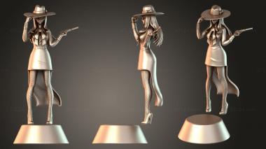 Figurines of people Sylvia 3d model