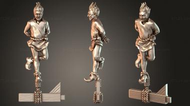 Figurines of people Tarot Omens – Hanged Man 3d model