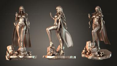 Figurines of people Tharja Rush 3d model