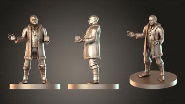 Figurines of people Thavius Kreeg 3d model