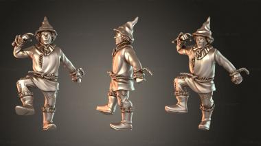 Figurines of people The Wizard Supreme 3d model