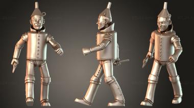 Figurines of people The Wizard TI 3d model